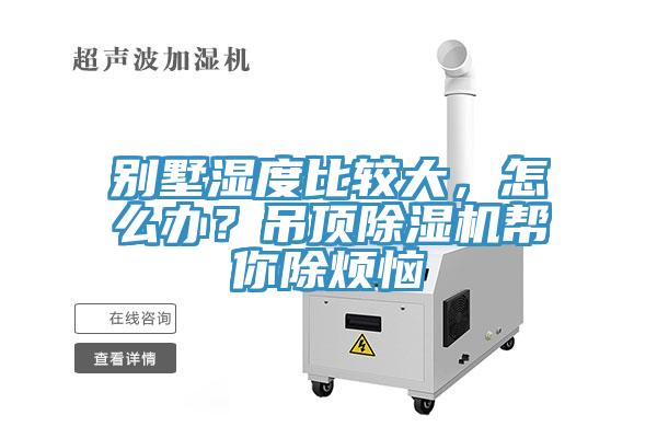 別墅濕度比較大，怎么辦？吊頂除濕機(jī)幫你除煩惱