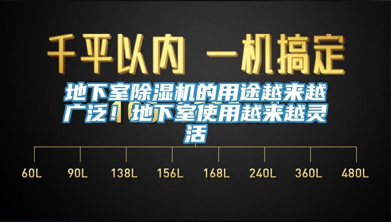 地下室除濕機的用途越來越廣泛！地下室使用越來越靈活