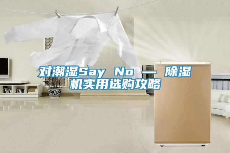 對(duì)潮濕Say No — 除濕機(jī)實(shí)用選購攻略