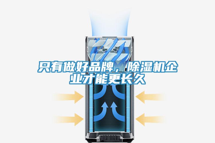 只有做好品牌，除濕機企業(yè)才能更長久