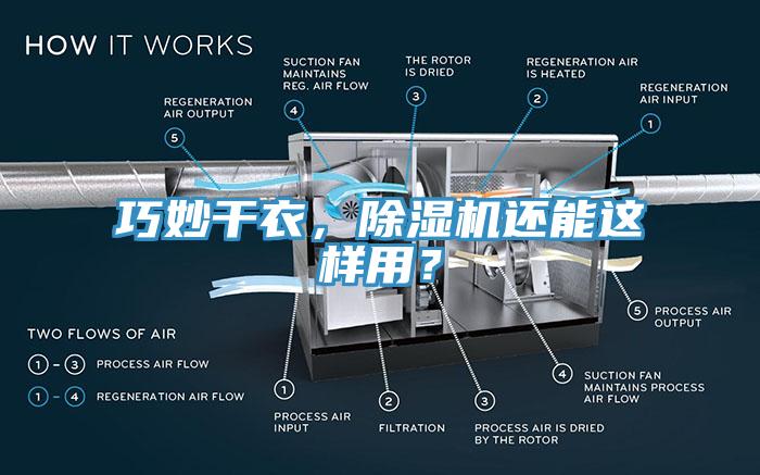 巧妙干衣，除濕機(jī)還能這樣用？