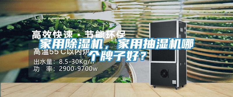 家用除濕機，家用抽濕機哪個牌子好？