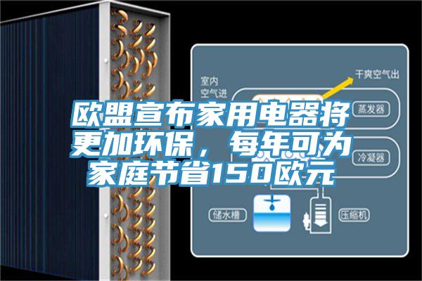 歐盟宣布家用電器將更加環(huán)保，每年可為家庭節(jié)省150歐元