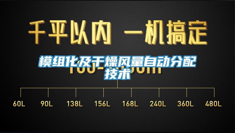 模組化及干燥風量自動分配技術(shù)