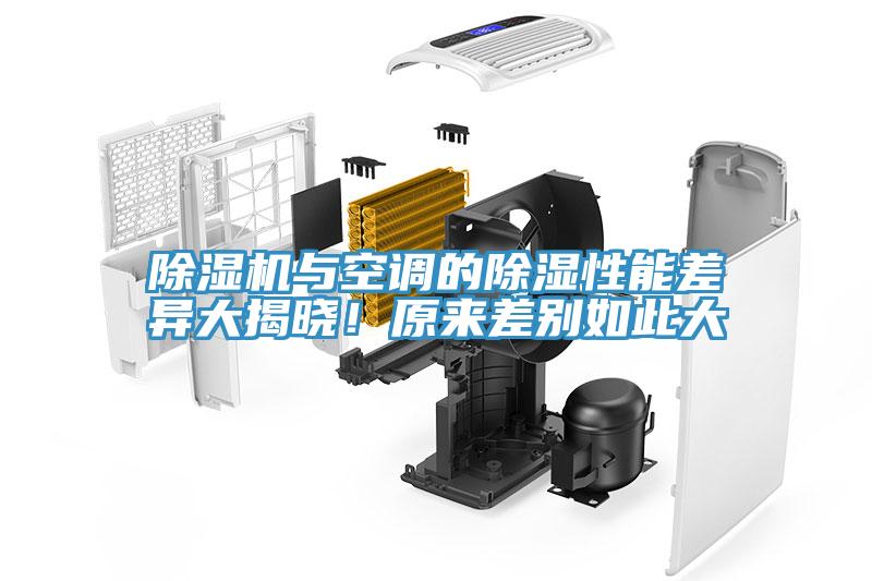 除濕機與空調的除濕性能差異大揭曉！原來差別如此大