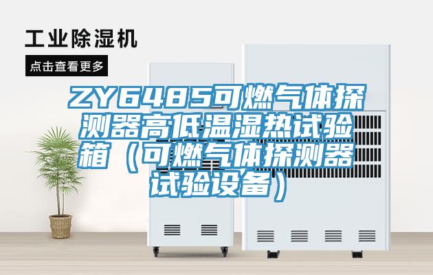 ZY6485可燃?xì)怏w探測器高低溫濕熱試驗(yàn)箱（可燃?xì)怏w探測器試驗(yàn)設(shè)備）