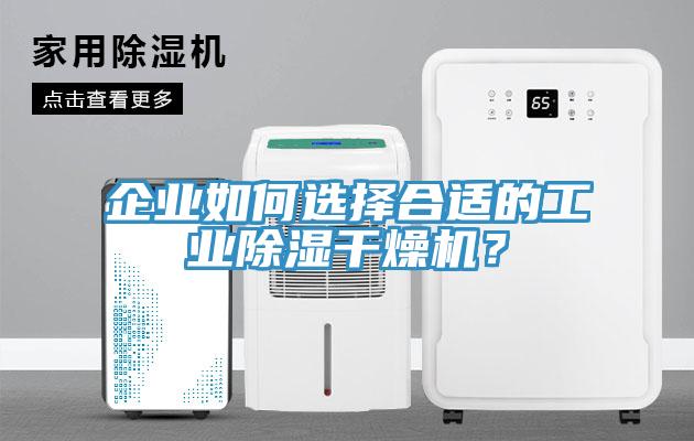 企業(yè)如何選擇合適的工業(yè)除濕干燥機？