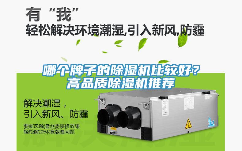 哪個牌子的除濕機比較好？高品質(zhì)除濕機推薦