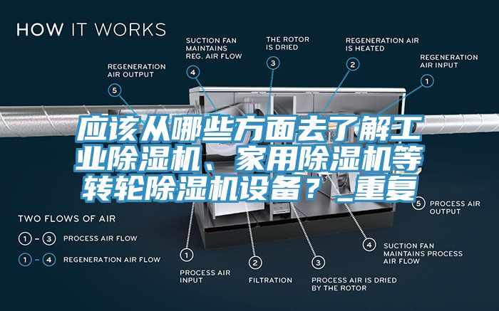 應(yīng)該從哪些方面去了解工業(yè)除濕機(jī)、家用除濕機(jī)等轉(zhuǎn)輪除濕機(jī)設(shè)備？_重復(fù)