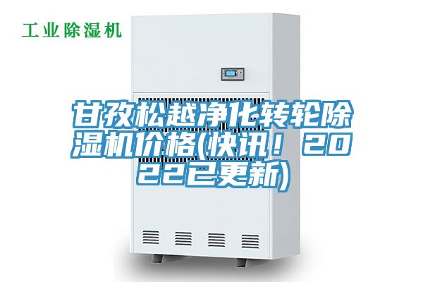 甘孜松越凈化轉輪除濕機價格(快訊！2022已更新)