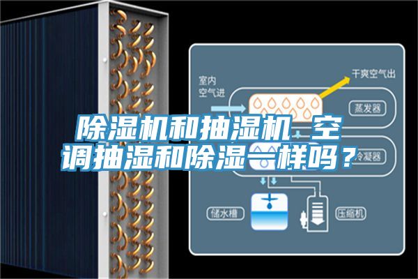 除濕機(jī)和抽濕機(jī) 空調(diào)抽濕和除濕一樣嗎？