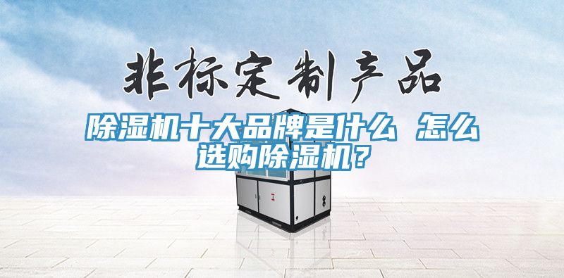 除濕機(jī)十大品牌是什么 怎么選購除濕機(jī)？