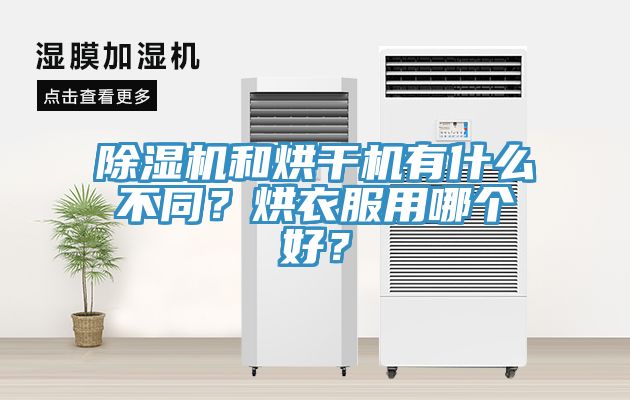 除濕機(jī)和烘干機(jī)有什么不同？烘衣服用哪個好？